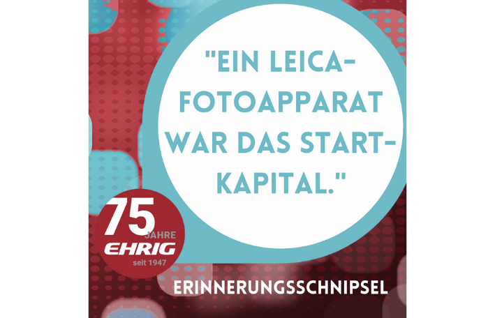 Geschichte Ehrig GmbH