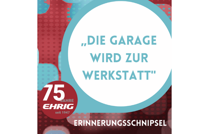 Die Garage wird zur Werkstatt