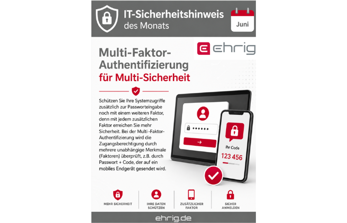 Sicherheitshinweis Juni 2026